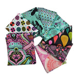 Prince Charming Deja Vu Fabric Bundle 8 Prints by Tula Pink