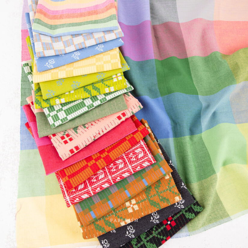Swedish Meadow | Fabric Bundle 17 Prints | Fabric by Fableism