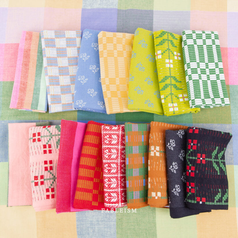 Swedish Meadow | Fabric Bundle 17 Prints | Fabric by Fableism