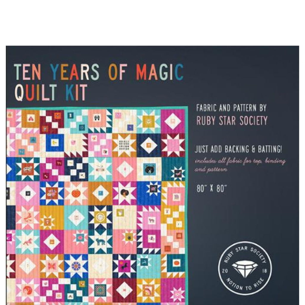 Ruby Star Society Ten Years of Magic 2024 Quilt Kit
