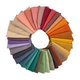 Watercolor Wovens Fat Quarter Fabric Bundle 33 Colors