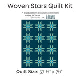 Woven Stars Quilt Kit