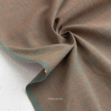 Watercolor Wovens Sea Moss Brown Fabric