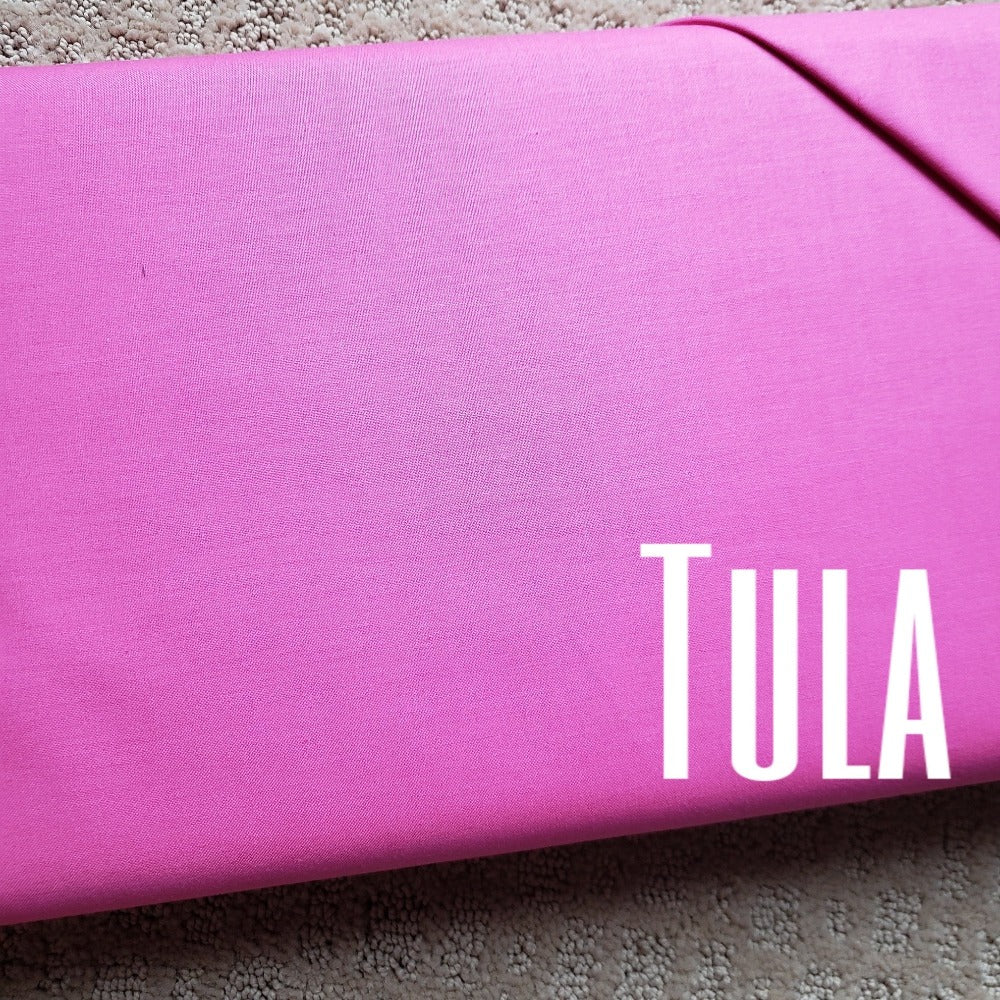 Tula Pink "Tula" Pink Designer Essentials Solid Pink Fabric