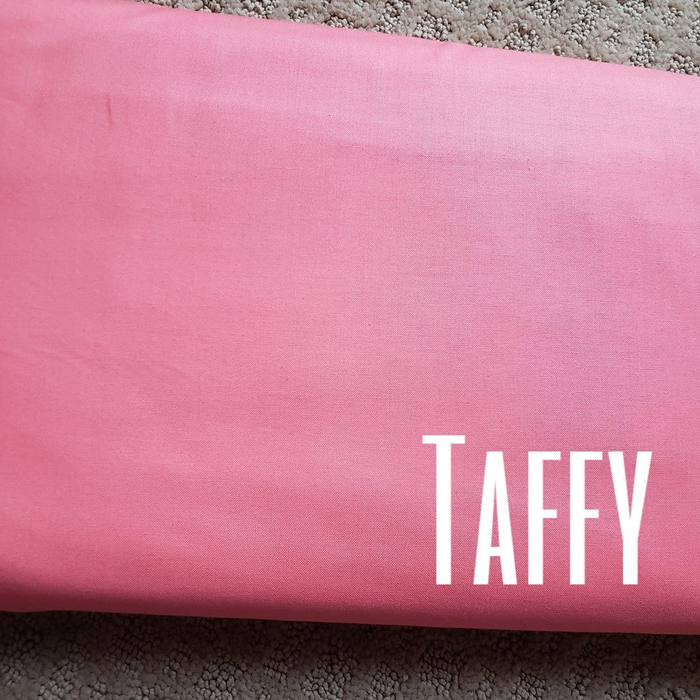 Tula Pink Taffy Pink Designer Essentials Solid Fabric