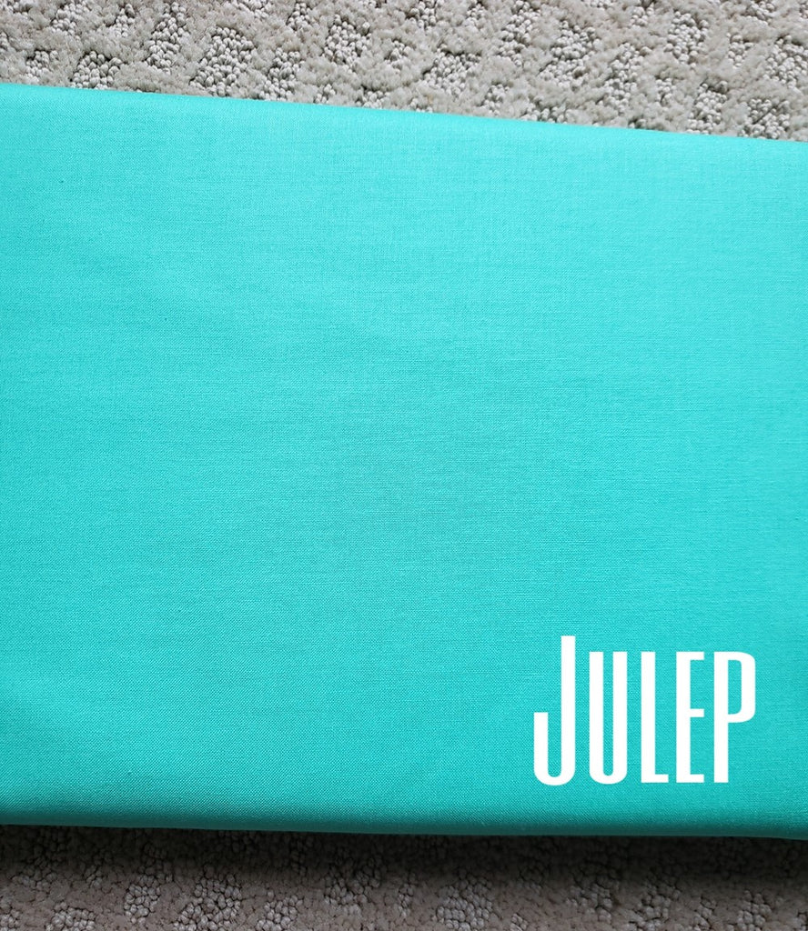 Tula Pink Julep Aqua Designer Essentials Solid Fabric