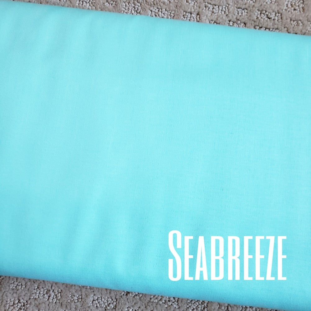 Tula Pink Sea Breeze Blue Designer Essentials Solid Fabric