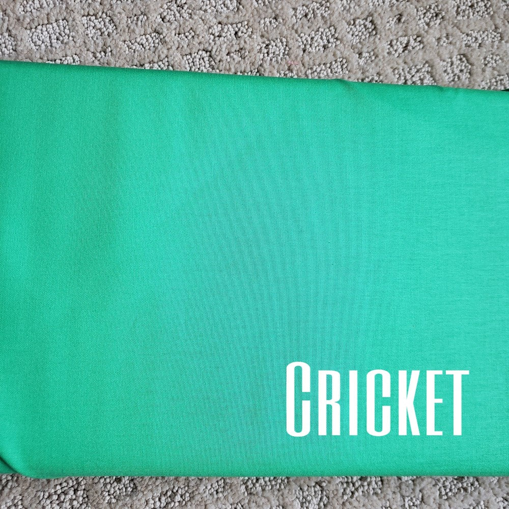 Tula Pink Cricket Green Designer Essentials Solid Fabric