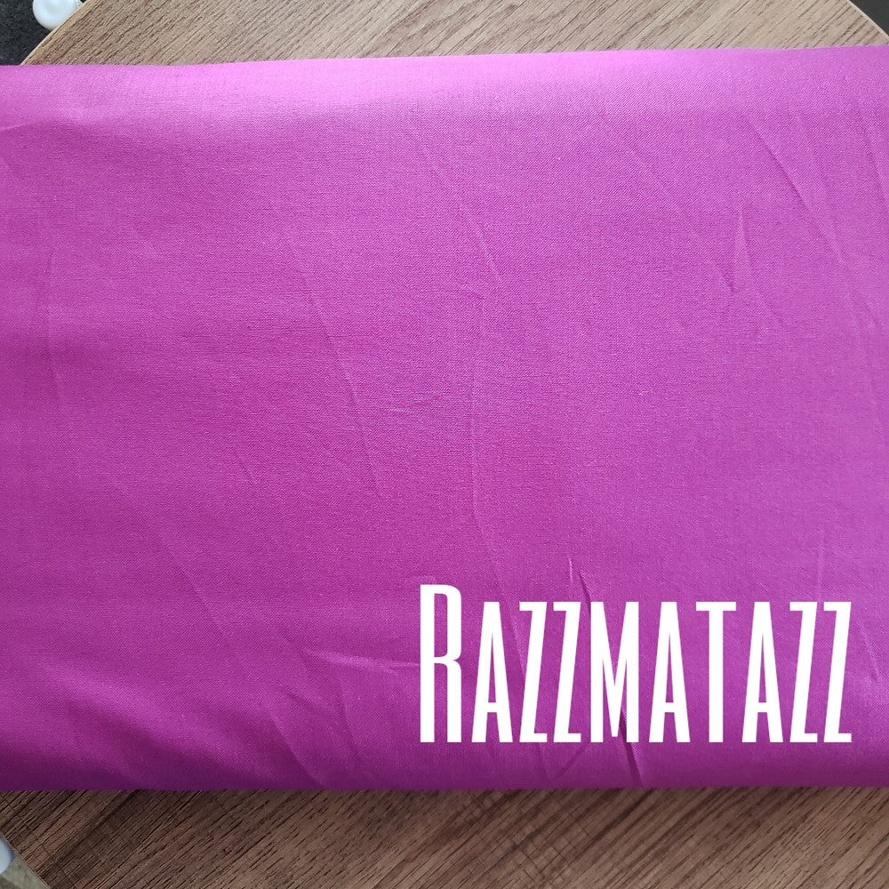 Tula Pink Razzmatazz Pink Designer Essentials Solid Fabric
