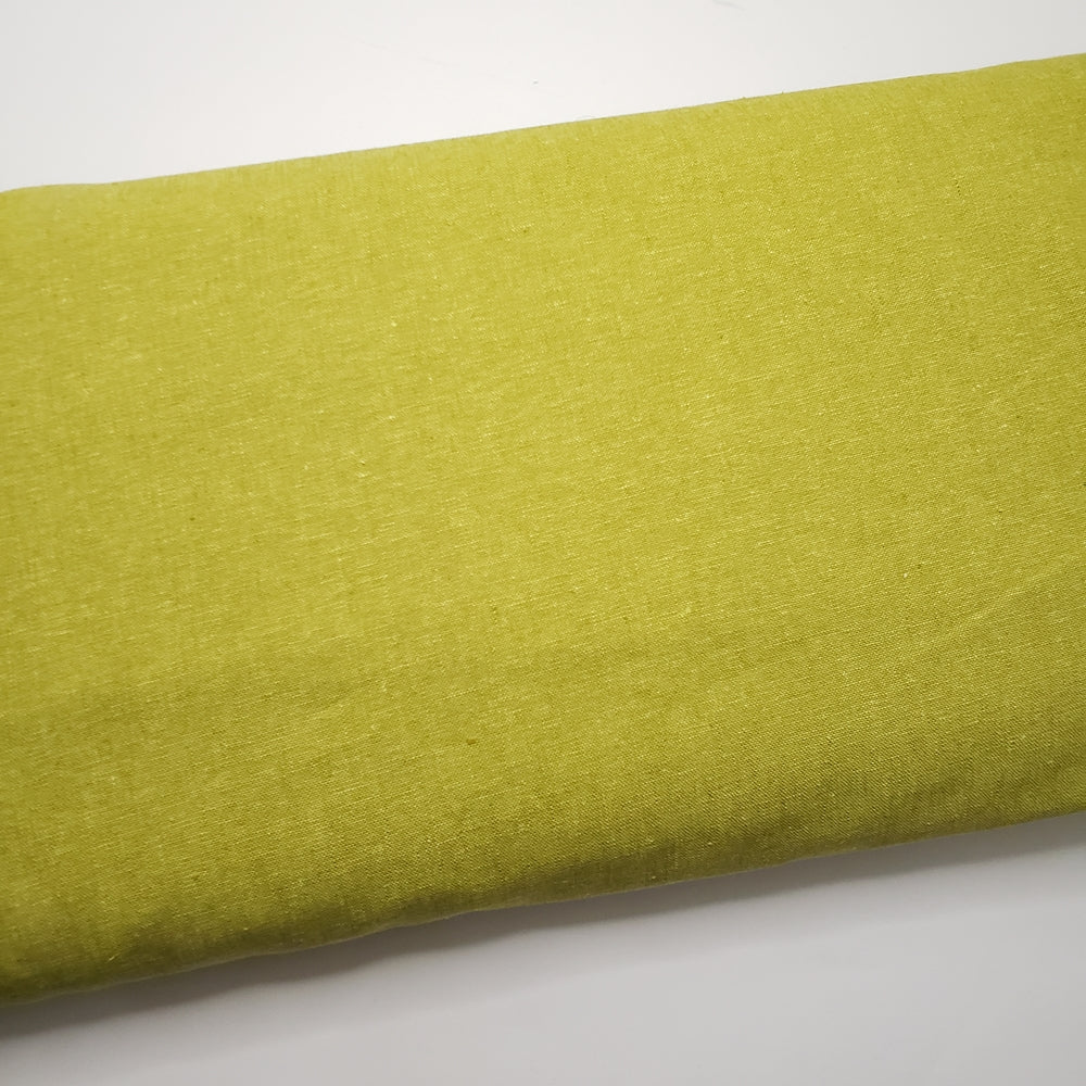 Essex Yarn Dyed Pickle Linen Green Fabric