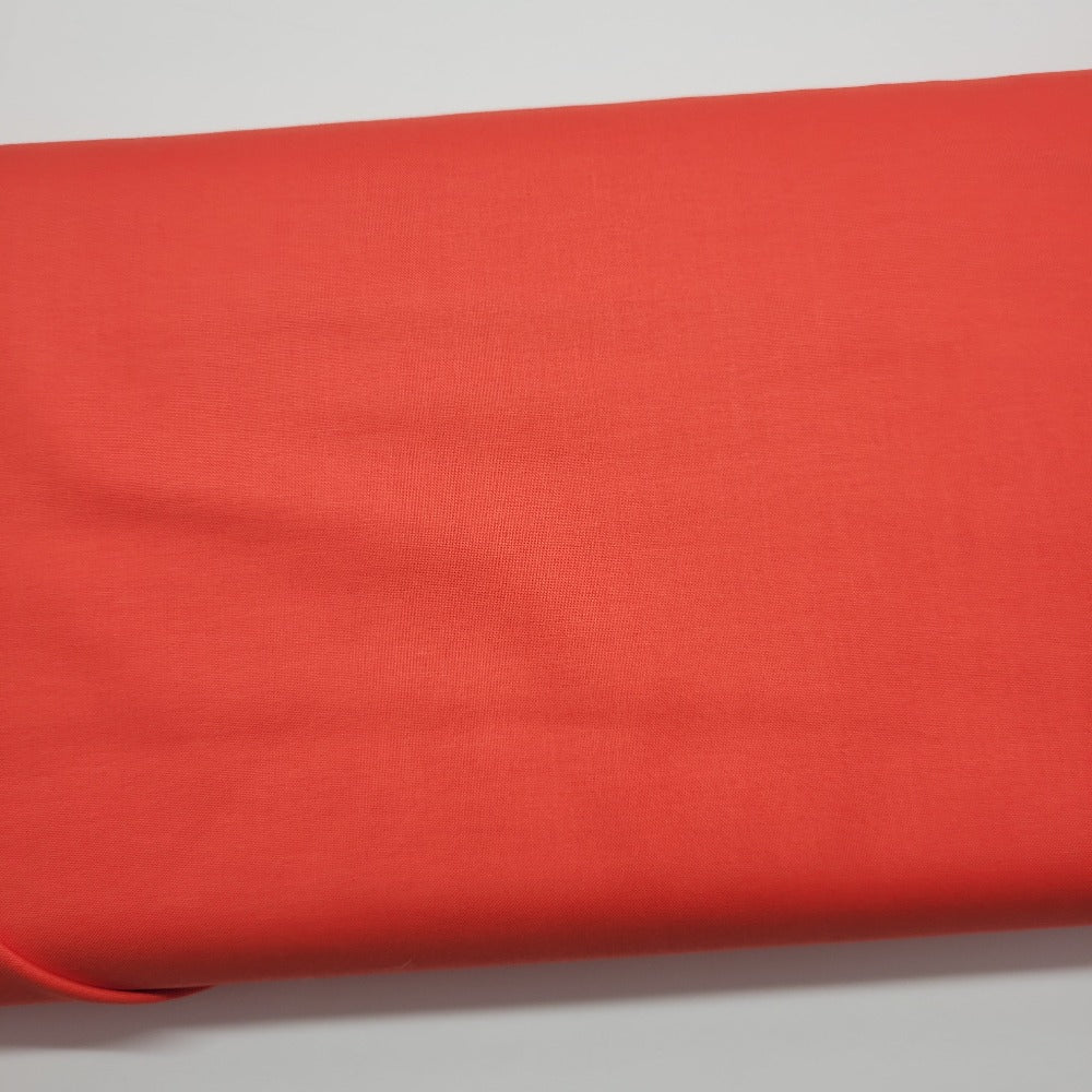Tula Pink Solids Dragon's Breath Carnelian Red Orange Solid Fabric