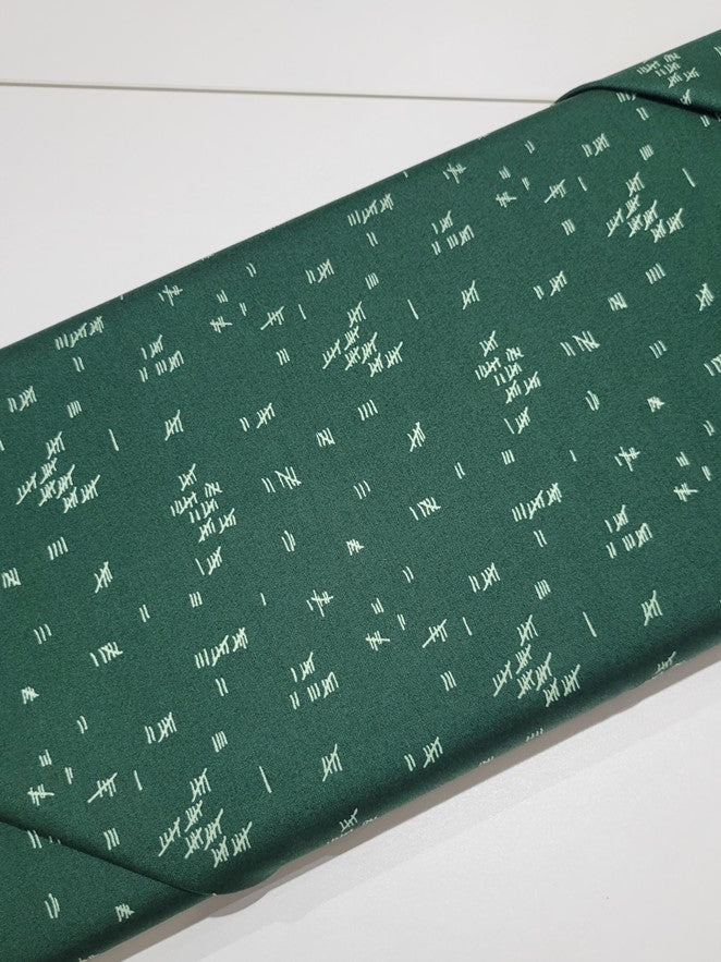 Giucy Giuce Fabric From the Basement Tally Hunter Green Fabric