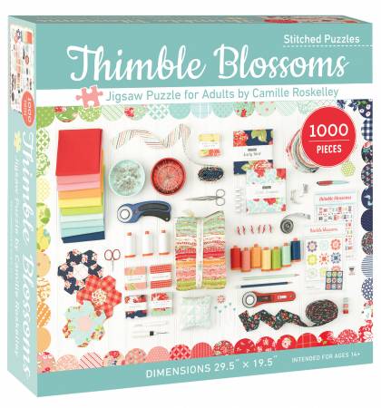 Thimble Blossoms Jigsaw Puzzle for Adults