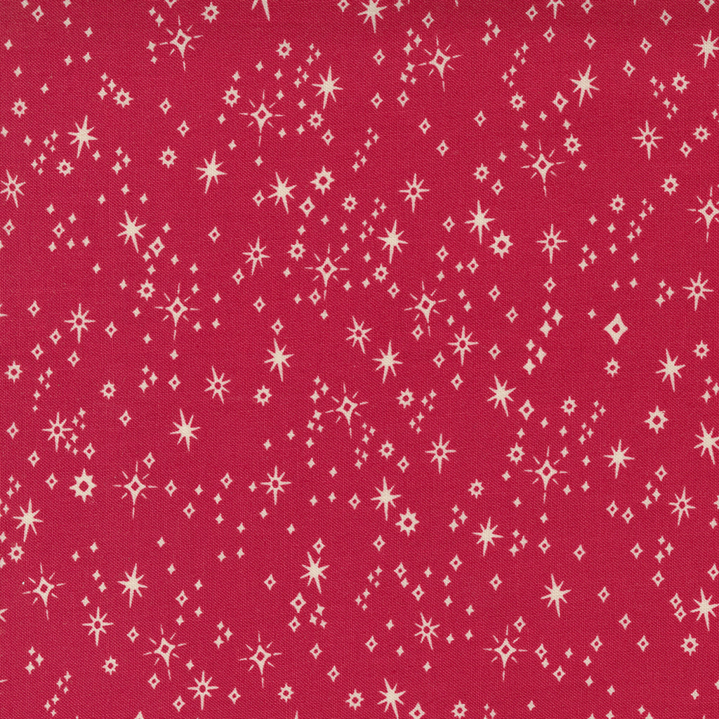 Good News Great Joy Starry Snowfall Midnight Fabric