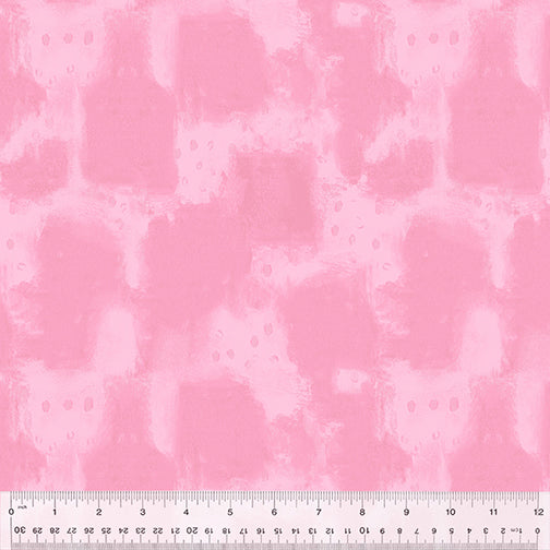 Sharon Virtue Bright World Nebula Just Pink Fabric