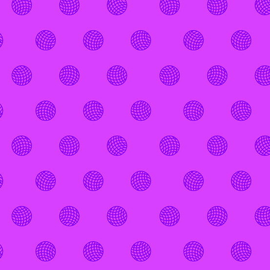 Alison Glass  Sphere Urchin purple fabric