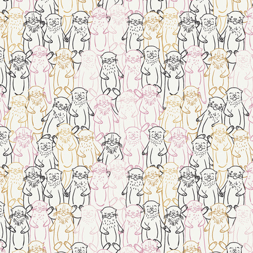 Pine Lullaby Snuggery Warmth Otter Fabric