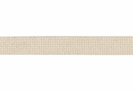 Cotton Webbing 1 inch Natural by the Yard