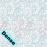 Feathered Spirals - Dense