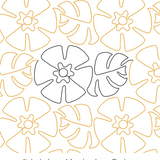Hawaiian Flower Pantograph