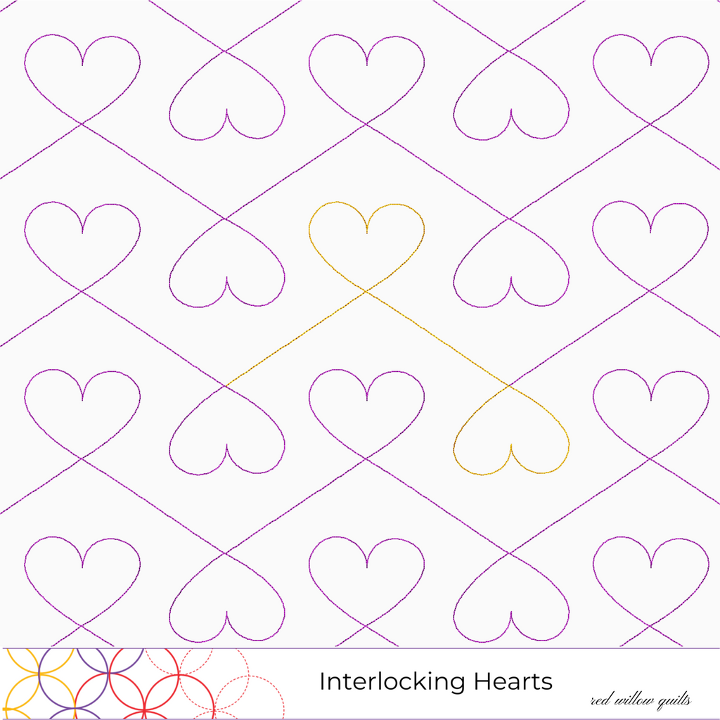 Interlocking Hearts – Mashe Modern Fabric and Quilting