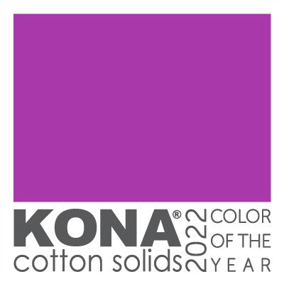 Kona Solids Cosmos 2022 Color of the Year Solid Fabric