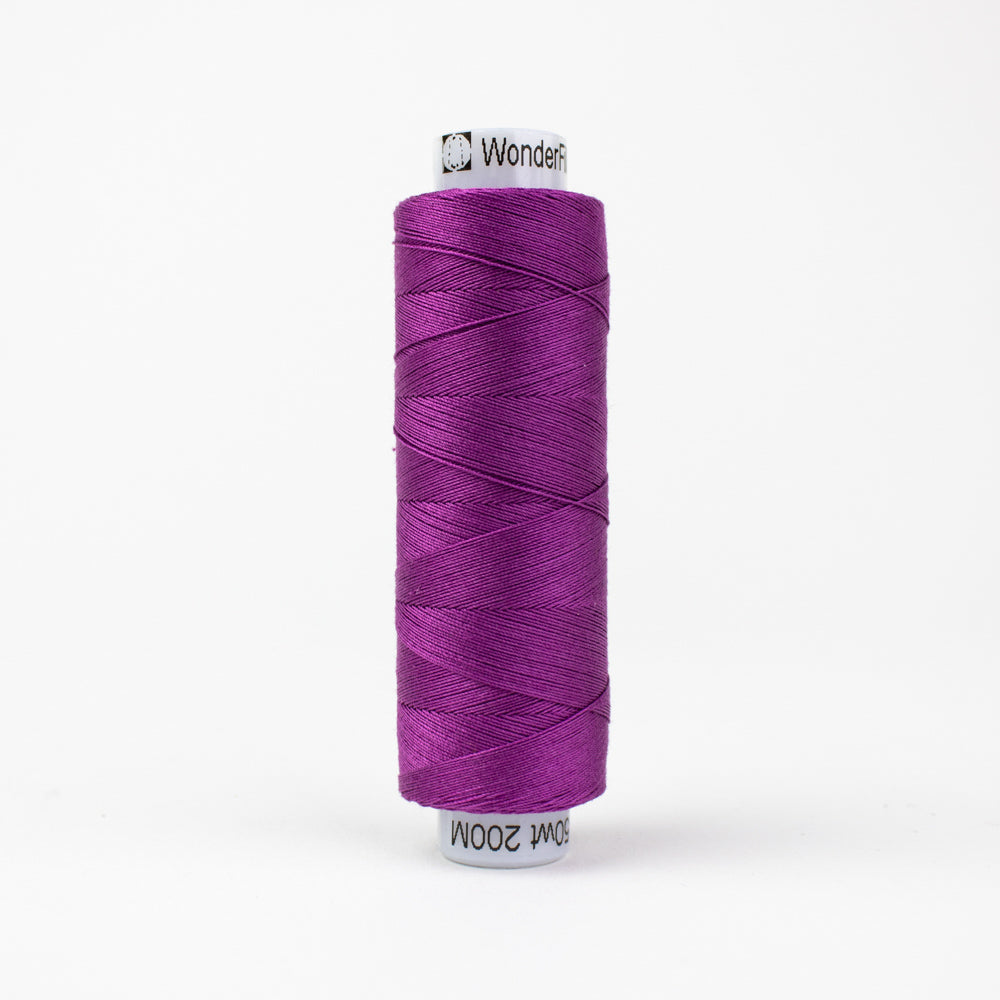 Wonderfil Konfetti Amethyst Purple Thread 50 wt Cotton Mini Spool