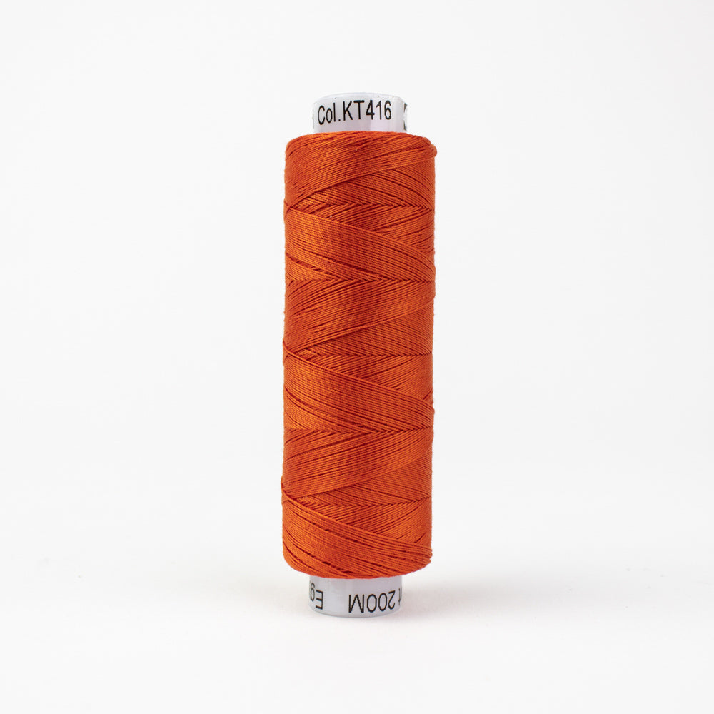 Wonderfil Konfetti Ember Orange Thread 50 wt Cotton Mini Spool