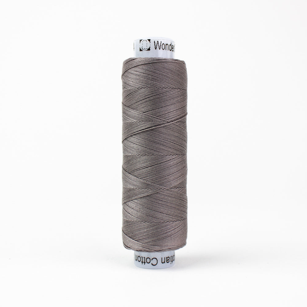 Wonderfil Konfetti Iron Gray Thread 50 wt Cotton Mini Spool