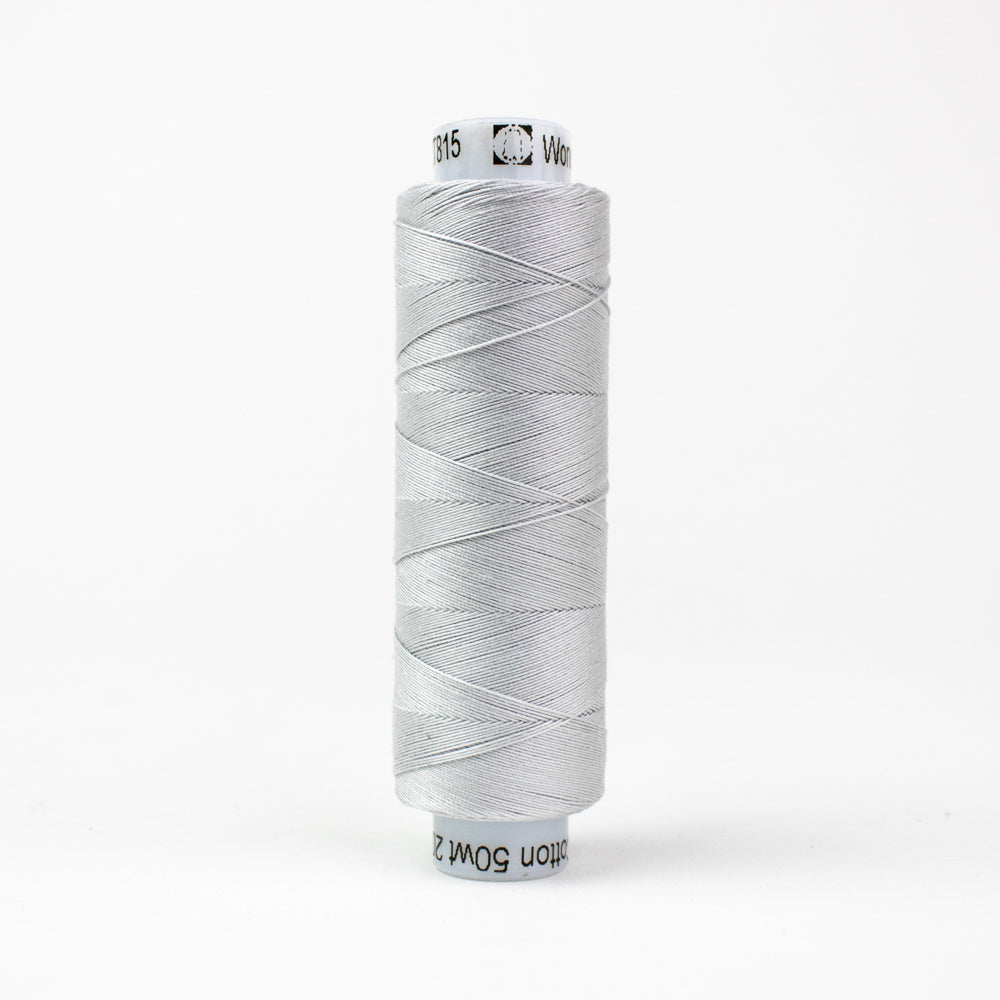 Wonderfil Konfetti Mist Light Gray Thread 50 wt Cotton Mini Spool ...