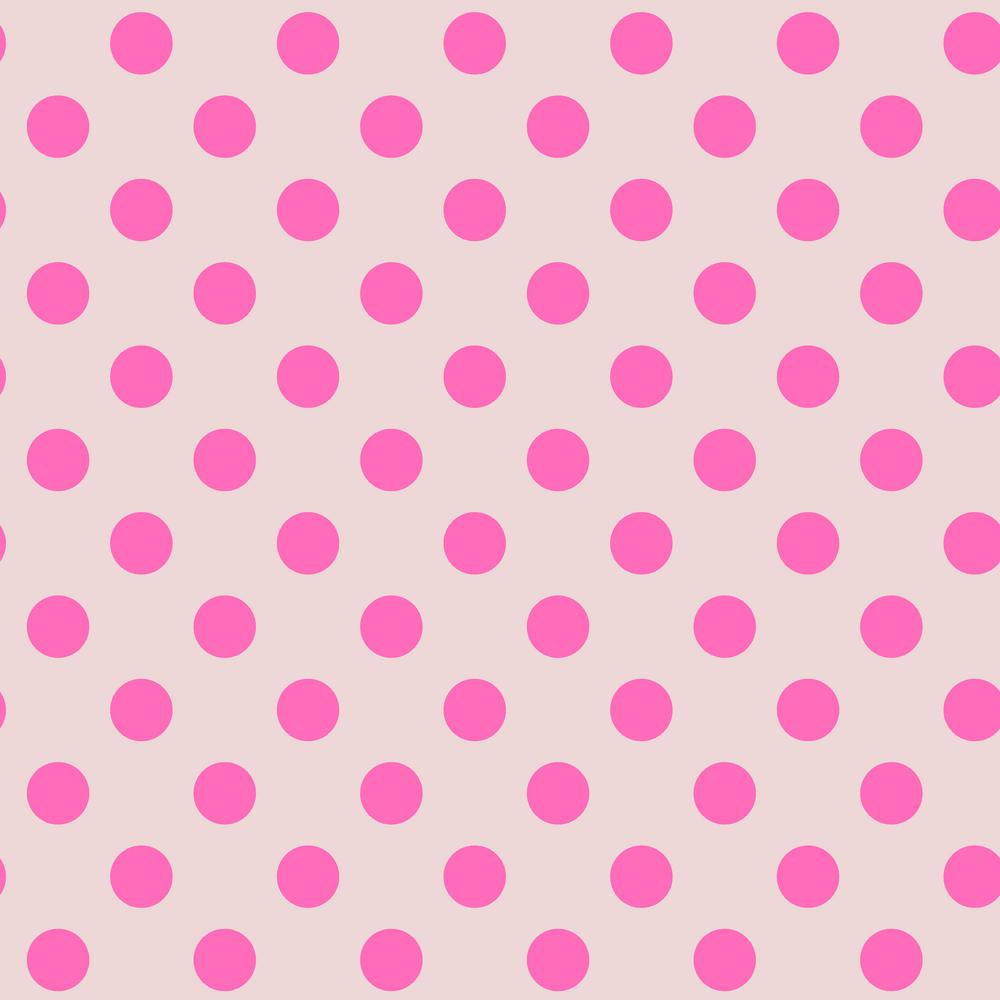 Tula Pink Neon Pom Poms - Cosmic Pink Fabric