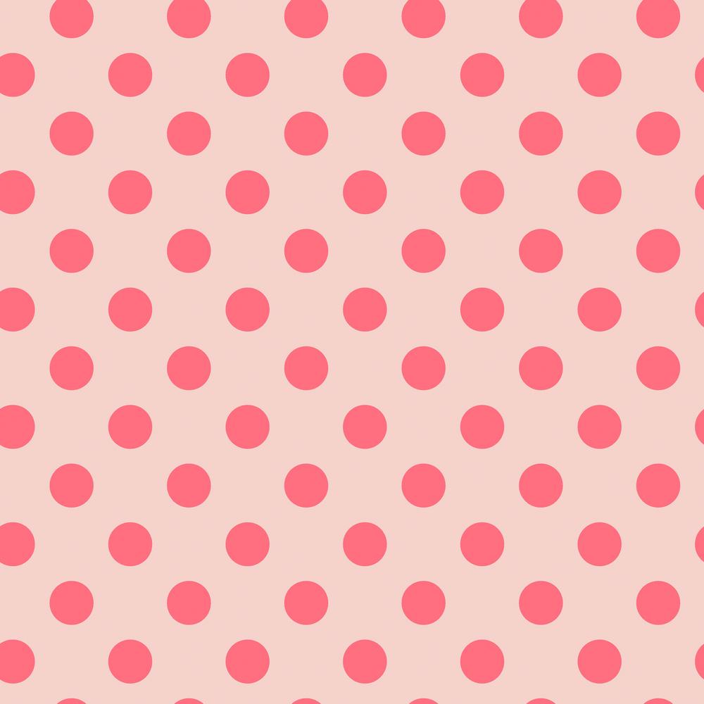 Tula Pink Neon Pom Poms - Nova Red Fabric