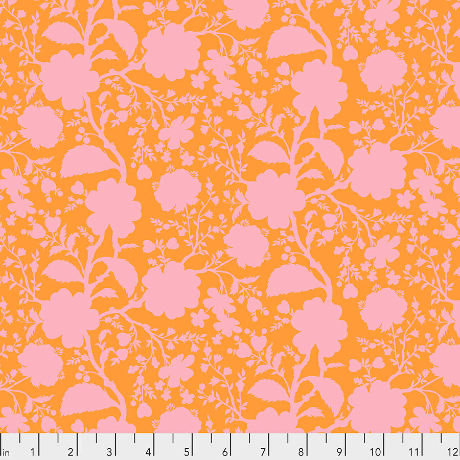 Tula Pink True Colors Wildflower Blossom Peach Fabric