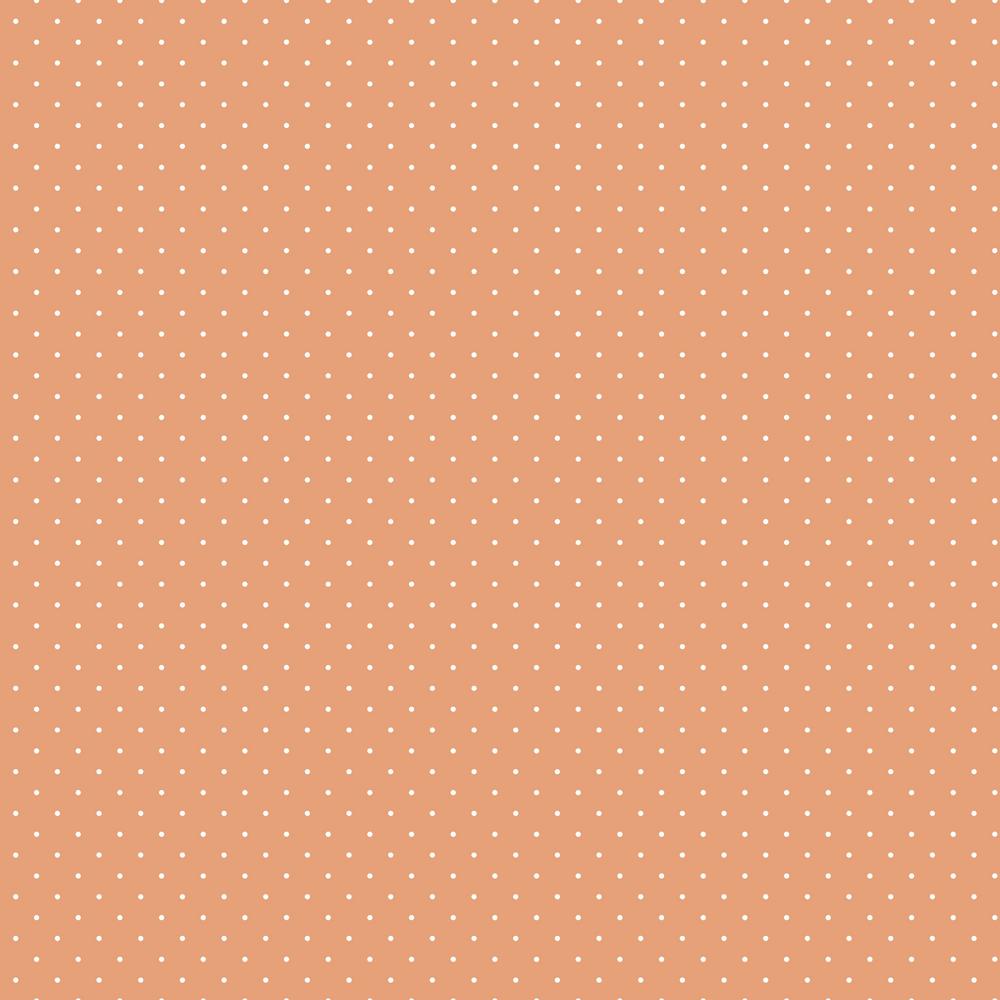 Tula Pink Tiny Dots Peachy Orange Fabric