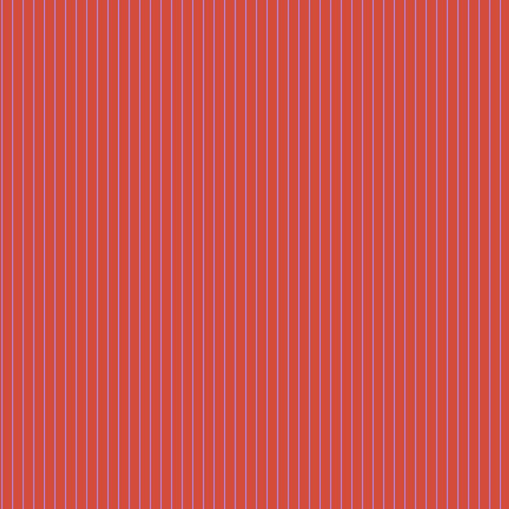 Tula Pink Tiny Stripes Wildfire Red Fabric