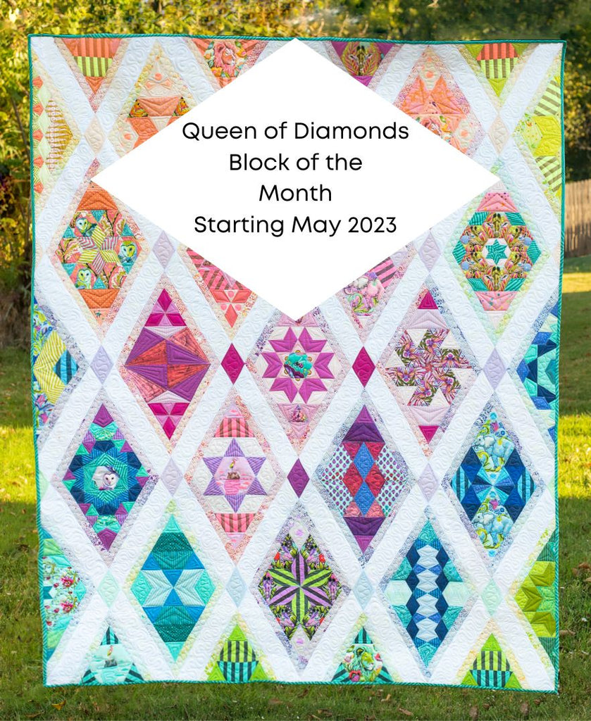 Queen of Diamonds Block of the Month