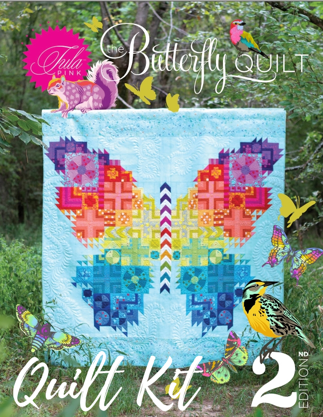 Tula Pink Butterfly Quilt Kit