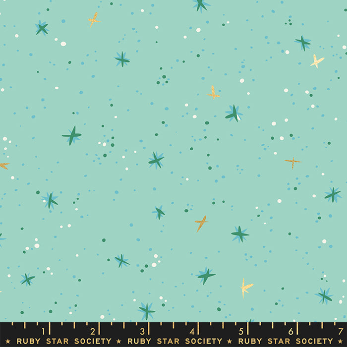 Ruby Star Society Jolly Darlings Space Thistles Icebox Fabric