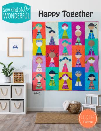 Happy Together Quilt Pattern by Sew Kind of Wonderful