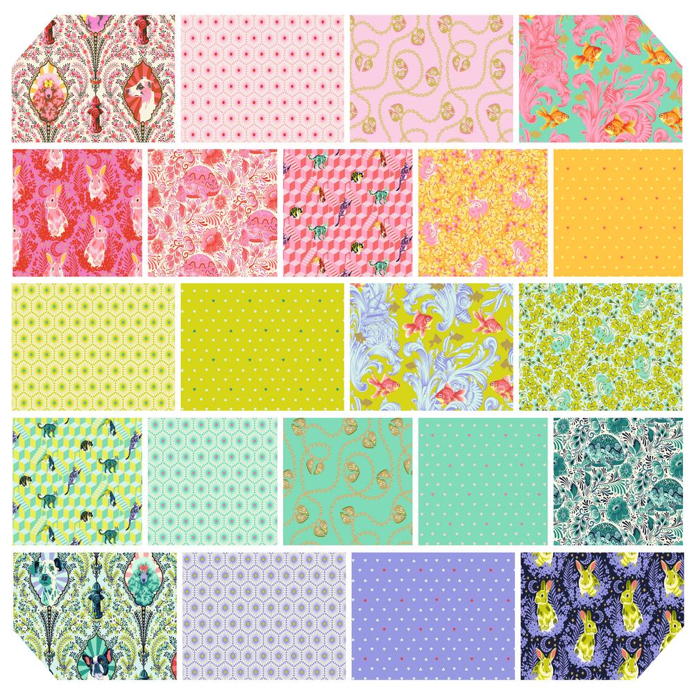 Tula Pink Besties Fabric Bundle 22 Prints