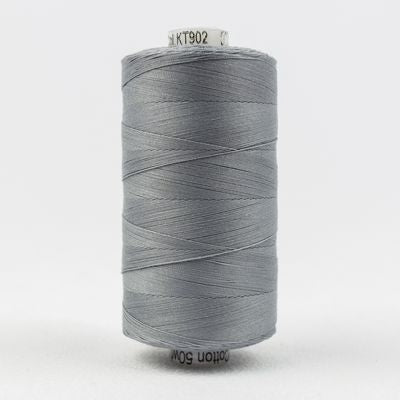 Wonderfil Konfetti 50 wt Cotton Thread in Medium Grey