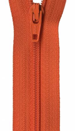 Ziplon Coil All Purpose Zipper 12in Burnt Orange