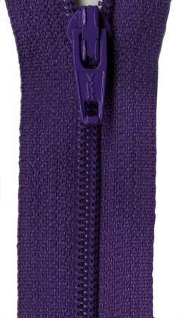 Ziplon Coil All Purpose Zipper 12in Purple