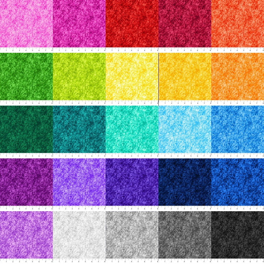 Libs Elliott Acid Wash Rainbow Fabric Bundle 25 Colors