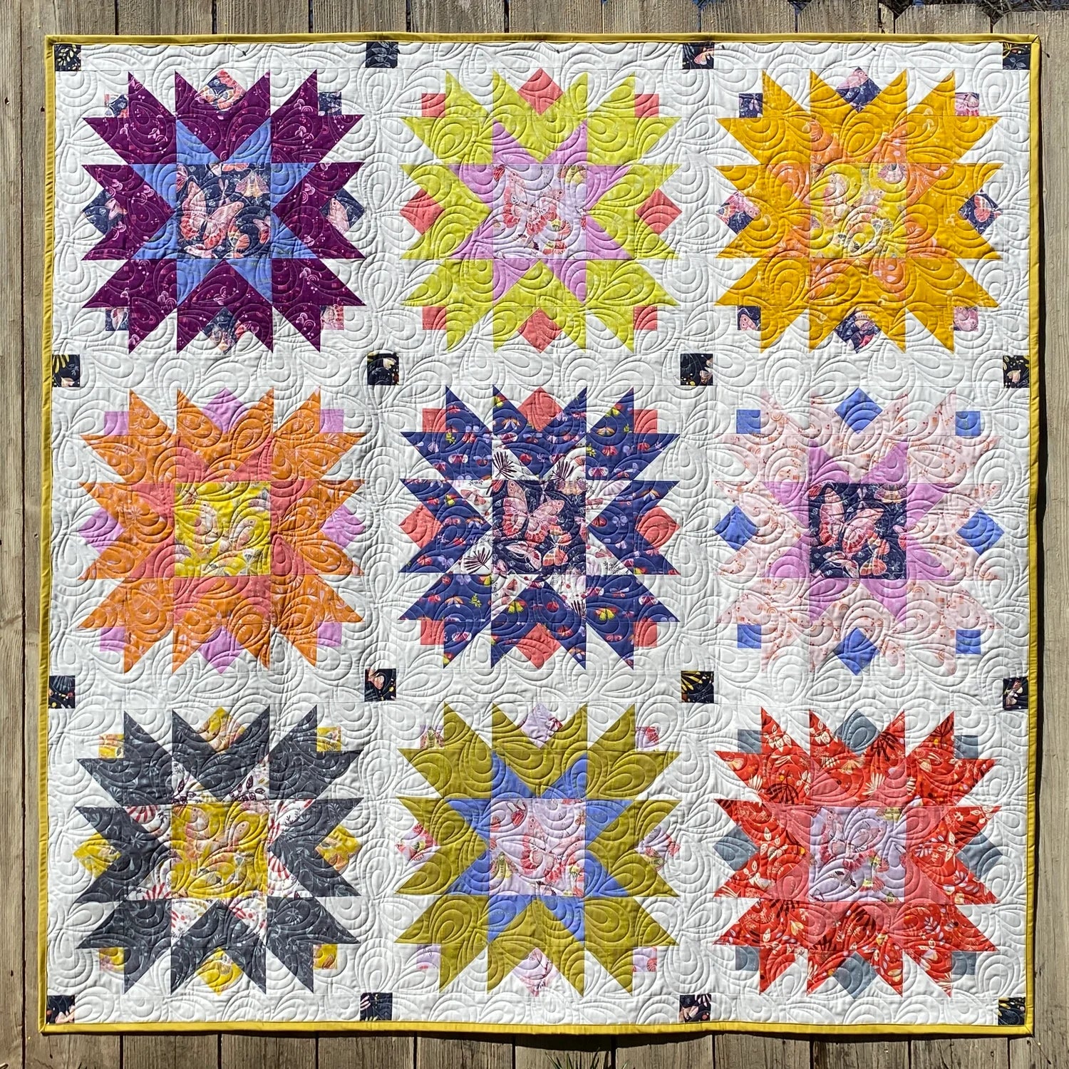 Queen Anne Quilt Pattern by S Renee Designs – Mashe Modern Fabric and ...