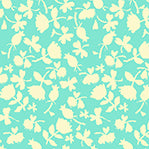 Heather Ross Country Mouse Fresh Calico Aqua Fabric